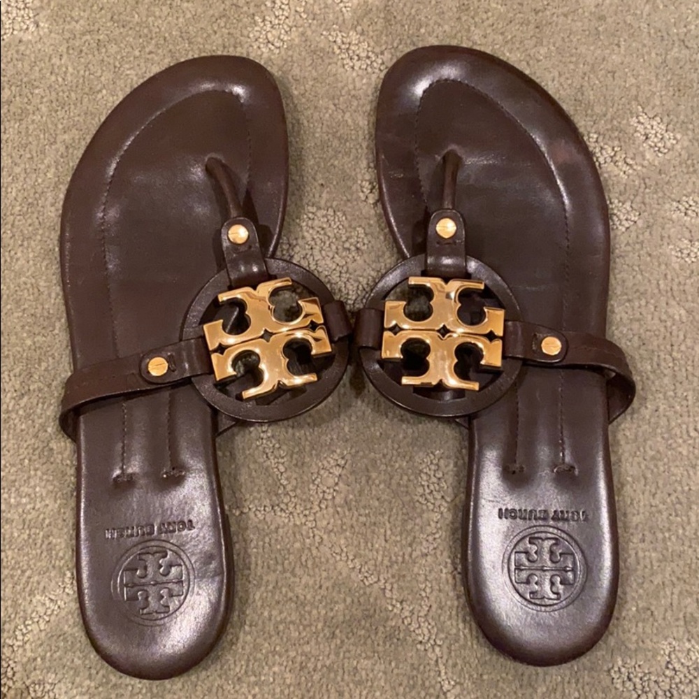 Tory Burch brown sandals